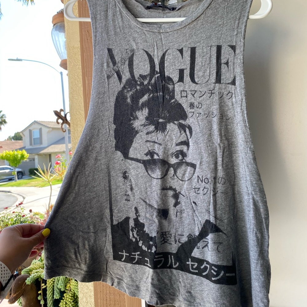 Rock Rose Classic Muscle Tee